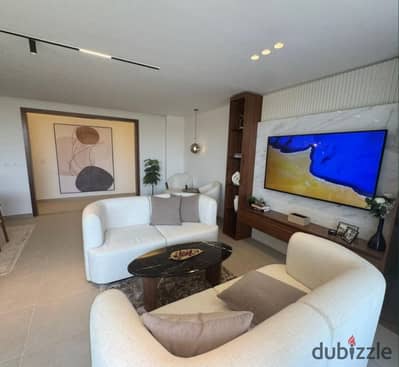 ready to move apartment fully finished  for sale in marville by Al Marasem, near the airport