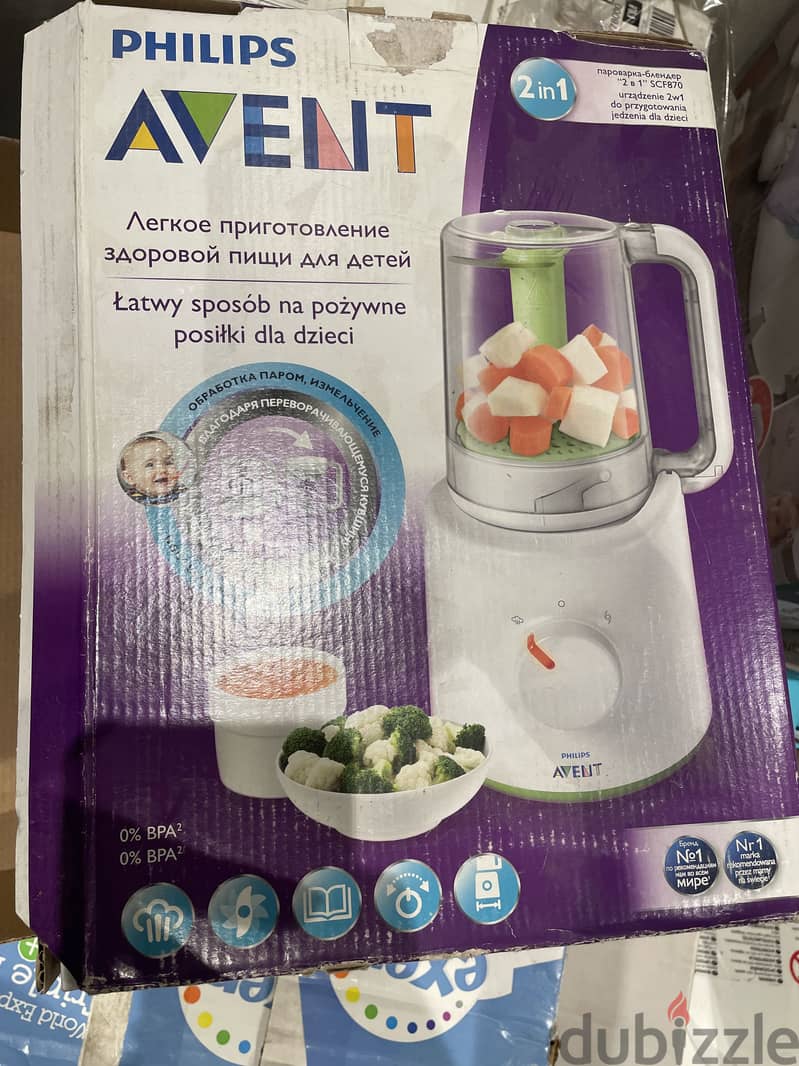 Avent steamer and mixer 1