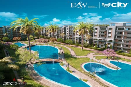 Directly on the Wahat Road. . . Own a 3-bedroom apartment in "Flow" compound with just a 10% down payment and installments until 2034.