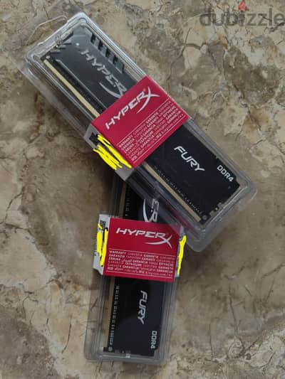 New Kingston HyperX Fury RAM 16GB (8*2) 3200MHz