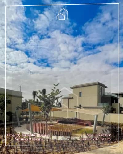 توين هاوس فاخرمتشطب للبيع في Solana West سولانا ويست | 240م BUA + 338م أرض | 3 غرف نوم | موقع مميز جدًا داخل الكمبوند