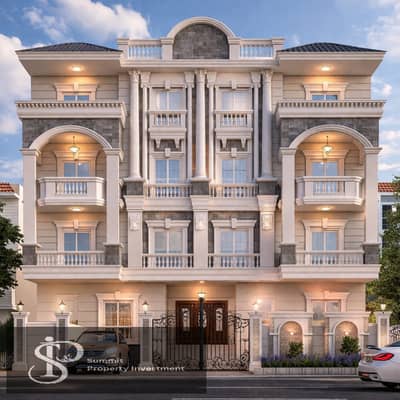 Apartment for sale in the Italian neighborhood 17 adjacent 1 first floor area 160 meters October of Ramadan