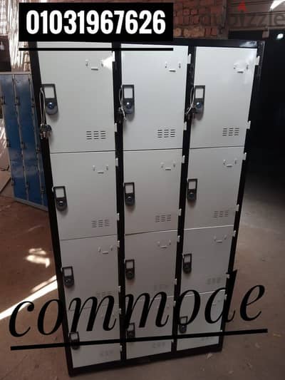 لوكر معدن صاج / دولاب معدني / دهان إلكتروستاتيك ضدد الصدا locker