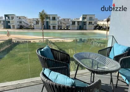 شاليه علي فيو البحر متشطب بالكامل للبيع بموقع مميز في الساحل الشمالي داخل فوكا باي Fouka bay