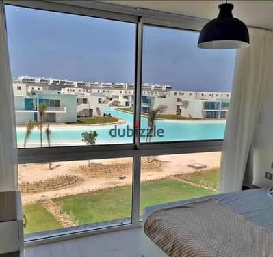 شاليه علي فيو البحر متشطب بالكامل للبيع بموقع مميز في الساحل الشمالي داخل فوكا باي Fouka bay