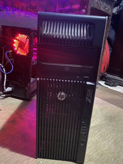 للمصممين والجيمرز. . HP Z620 Workstation جبار بكرت RX 570 وسعر لقطة