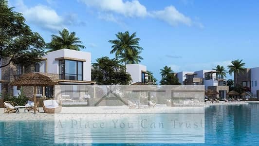 Lowest Price Resale Townhouse in Azar Island – Direct Lagoon View  Only 6 million EGP down payment Remaining amount in installments