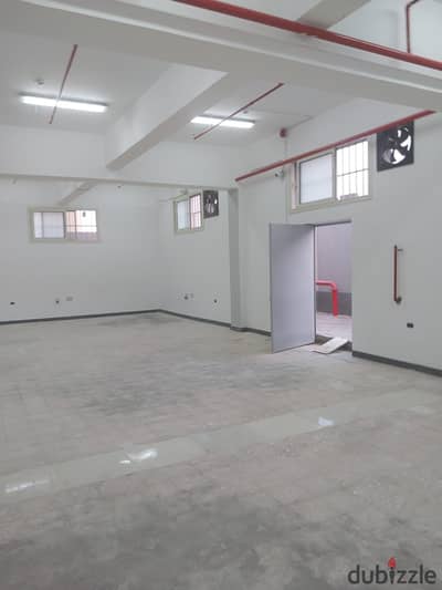 Factory for rent at a special price, 300m², in Badr City, with an existing license and registration, in the heart of services, very prime location