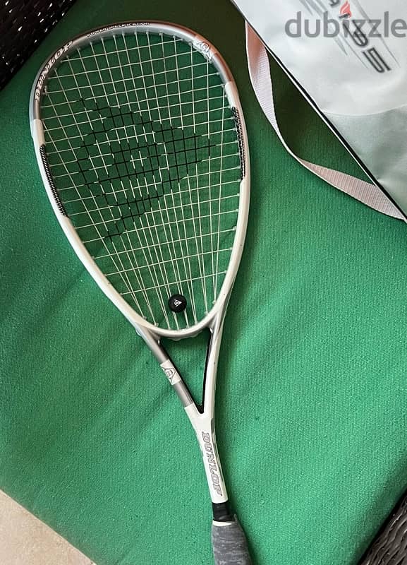 Original Dunlop squash racket 1