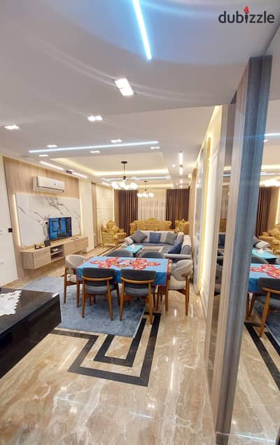 شقة مفروشة للإيجار في الشيخ زايد – الحي الثامن، المجاورة الرابعة Sheikh Zayed – 8th District موقع مميز أمام مول ذا جيت وبجوار جنة زايد