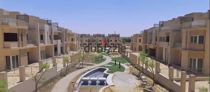 Townhouse ready to move in Towny Hyde Park October in front of Al Gezira Club Palm Hills area