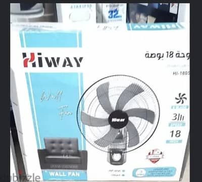 مروحة أتا زيرو بالضمان متفتحتش ١٨بوصة