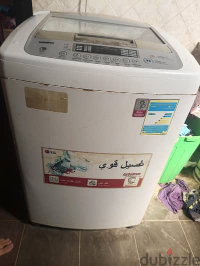 غسالة LG TurboDrum Top Load Washing Machine 13 كجم للبيع