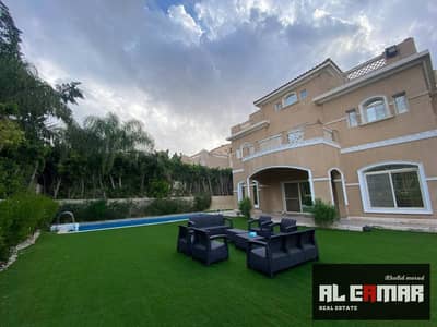 Luxury villa for sale for those who appreciate sophistication in Mina Garden City compound, 6th of October