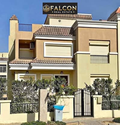 فيلا للبيع 4 غرف تشطيب كامل | garden + pool | خصوصيه كامله !! talala بجوار سوديك ايست & madinaty دقايق من الشروق و new giza