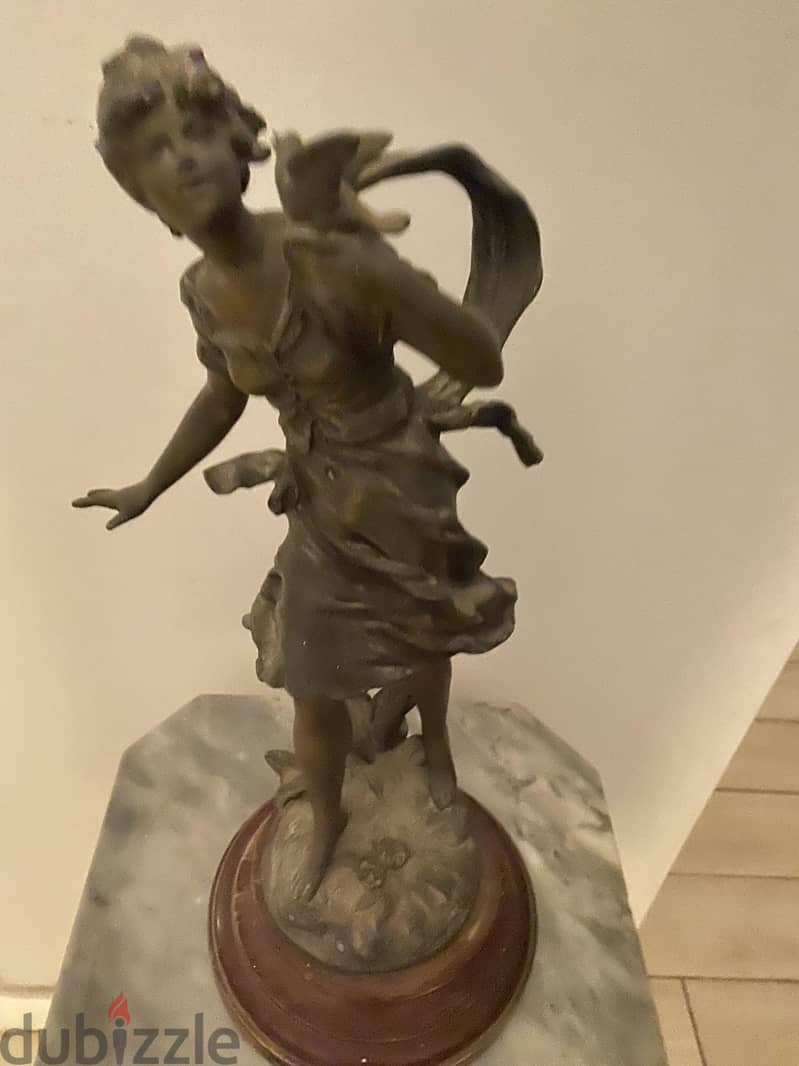French bronze statue 3 kg 2