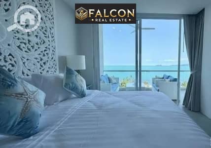 بمقدم 150  الف امتلك امام الابراج مباشره  شقه للبيع في العلمين الجديده new alamein الساحل الشماليnorth coast  تربل فيو وهمي على اللاجون وابراج العلمين