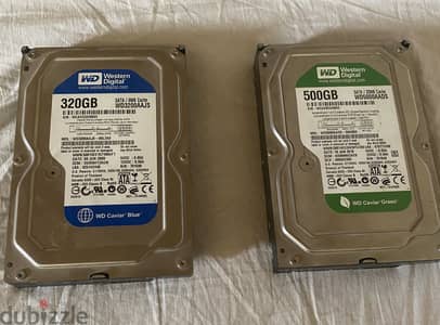 Western Digital hard disks (Sata) for PC