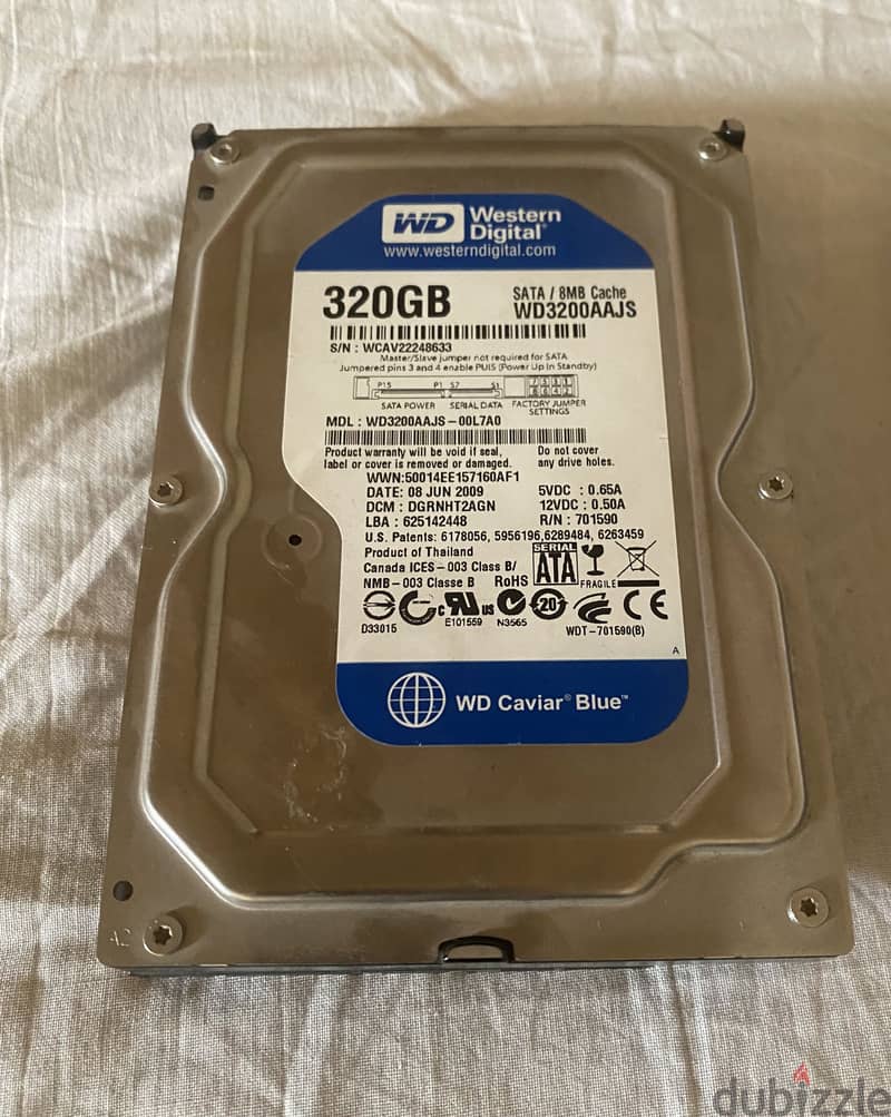 Western Digital hard disks (Sata) for PC 4