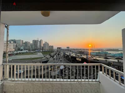 شقة  للبيع  - عمارات مصطفى كامل الاستثماري مطلات مفتوحه بالكامل علي البحر