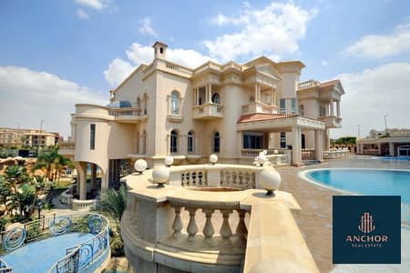 Fully finished palace with ACs and swimming pools in best compound in Shorouk City