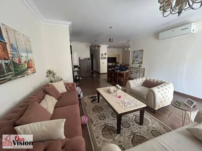 For Sale - Ground floor in Alkarma Residence Compound 130m 90m Garden 2 rooms (1 master) 2 bathrooms storage room garage parking required 8.5M