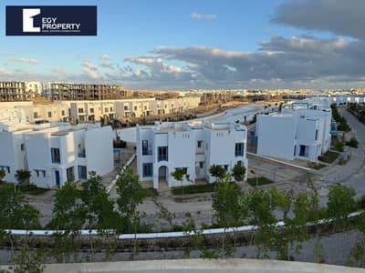Fully Furnished Twinhouse For Sale In Mountain View Ras El Hikma - North Coast , Private Garden