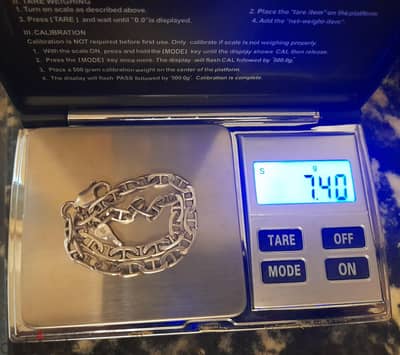 انسيال فضة إيطالى جديد عيار 925