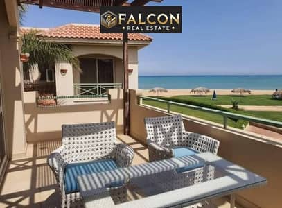 شاليه لقطه سى فيو بتشطيب high end من لافيستا للبيع فى la vista bay east الساحل الشمالى بالقرب من سيور سوديك والفوكا