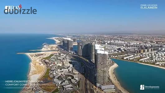 تاون هاوس للبيع متشطب بالكامل كيو باي وبالتقسيط – الساحل الشمالي اطلالة مميزة على البحر