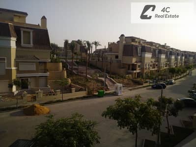 شقه للبيع فى Sarai Compound، شقة بمساحة كبيرة وموقع مميز جدًا داخل الكمبوند بإطلالة مزدوجة (Double View).