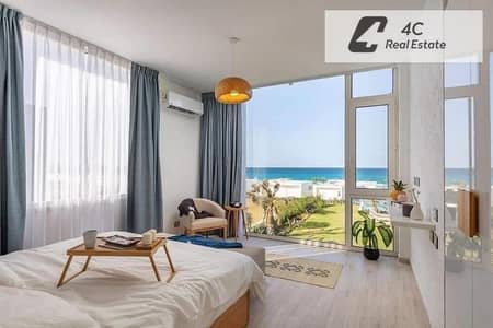 Chalet 2bdr prime location pool view with lowest Dp & installments in Seashore Hyde Park North Coast Ras El Hekma