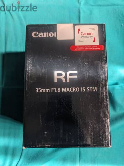 Canon RF 35mm f/1.8 Macro IS STM Lens عدسة كانون ٣٥مم ار اف
