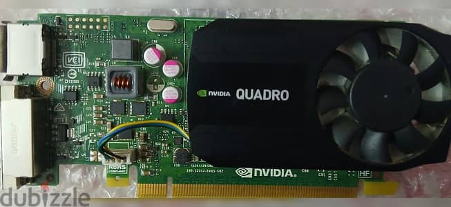 كارت شاشة NVIDIA Quadro K620 بدون راكة