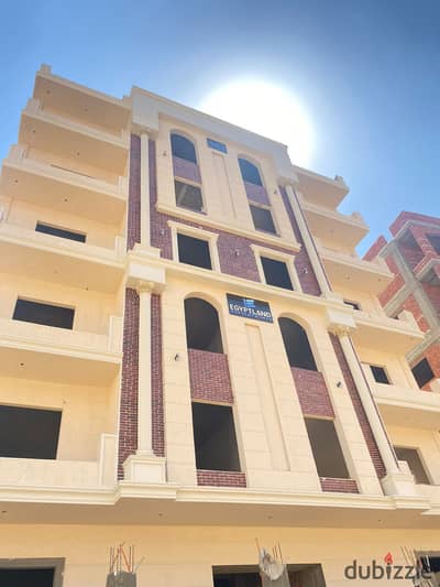 Hot Deal  أرضي بجاردن 125م للبيع بالحي التاسع – 6 أكتوبر | Open View صريح + استلام فوري