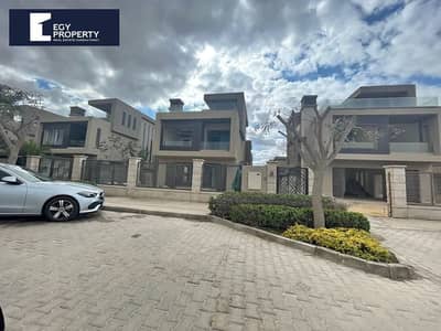With Special Price and a Prime View Large Villa for Sale in New Giza - 6th of October City