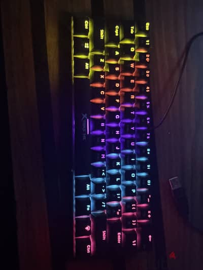 RGB keyboard red switch with carton