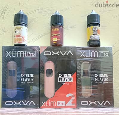 فيب بود جديد مغلف  اوكساف اكسليم+ليكويد هديهvape oxva xlim Pod new