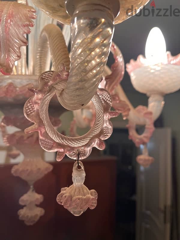 Vintage Italian Murano Chandelier 1