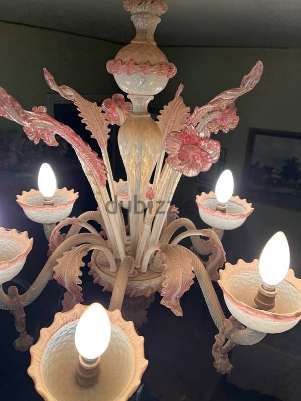 Vintage Italian Murano Chandelier 3