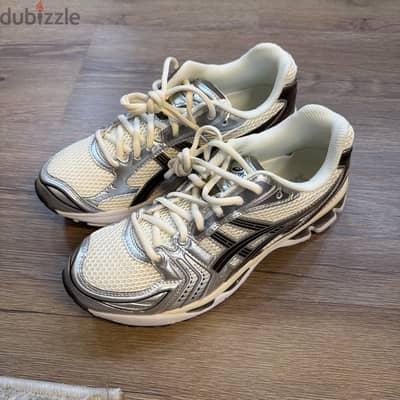 Asics Gel Kayano 14 Cream Black Plum Size 41.5
