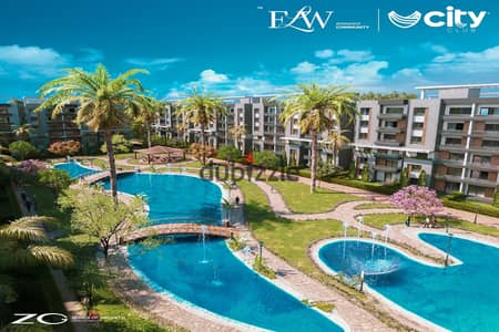 Directly on the Wahat Road. . . Own a 3-bedroom apartment in "Flow" compound with just a 10% down payment and installments until 2034.