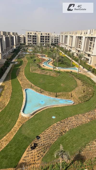 شقه مميزه بتصميم عصري  للبيع في فيفت سكوير مراسم – روف واسع وتشطيب كامل بالتكييفات والمطبخ  Fifth Square Marasem