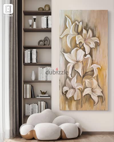 handmade oil painting on canvas 50x100