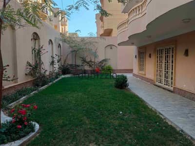 شقة للايجار فى غرب سوميد ارضى بحديقة