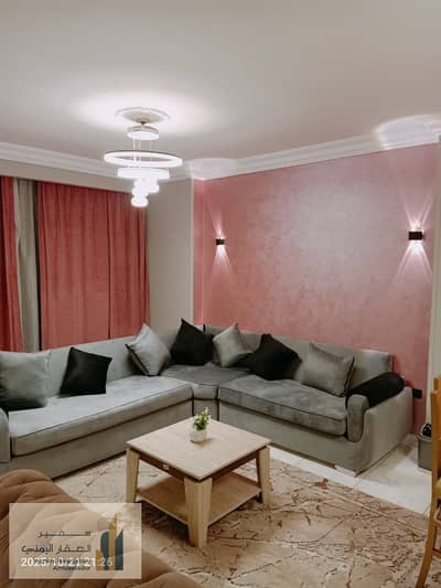 Furnished apartment for rent with hotel-style furniture and air conditioning on the Nile in Zamalek, Cairo,