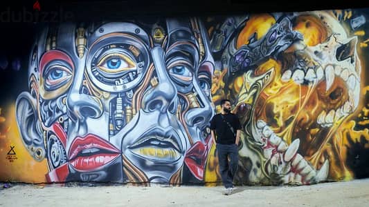Professional graffiti art