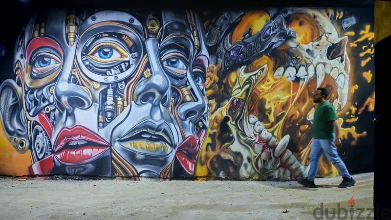 Professional graffiti art 1