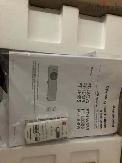 New Panasonic projector