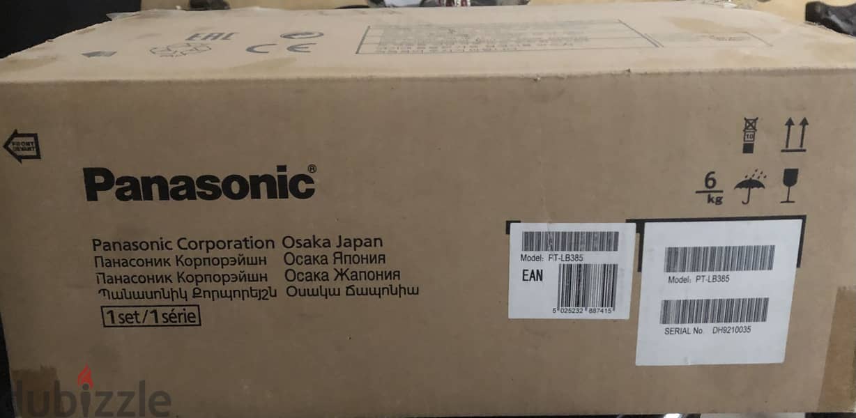 New Panasonic projector 1
